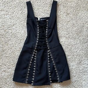 Lip service black eye hook dress
